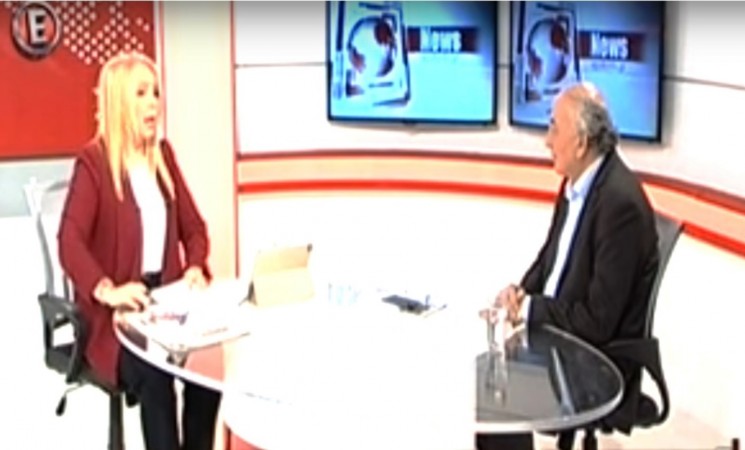 Ο Υφυπουργός Εξωτρικών Γιάννης Αμανατίδης στo Δελτίο Ειδήσεων του E News