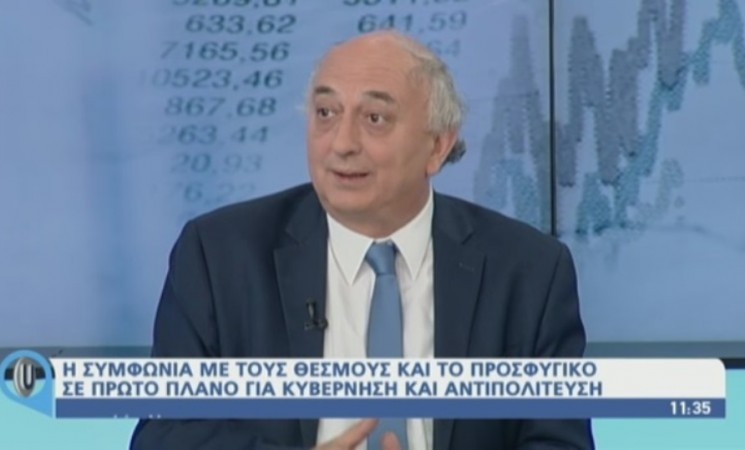 Ο Υφυπουργός Εξωτερικών Γιάννης Αμανατίδης στην Εκπομπή LiveU 13 Απριλίου 2016