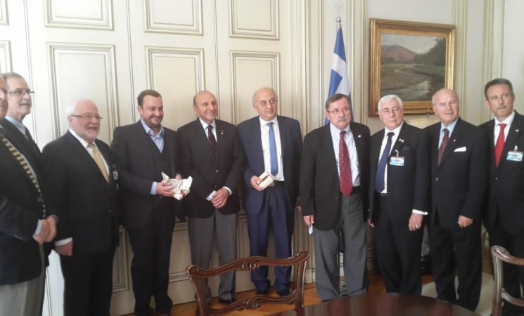 Συνάντηση Υφυπουργού Εξωτερικών, Γιάννη Αμανατίδη με Αντιπροσωπεία της ελληνο-αμερικανικής οργάνωσης American Hellenic Educational Progressive Association (ΑΗΕΡΑ).