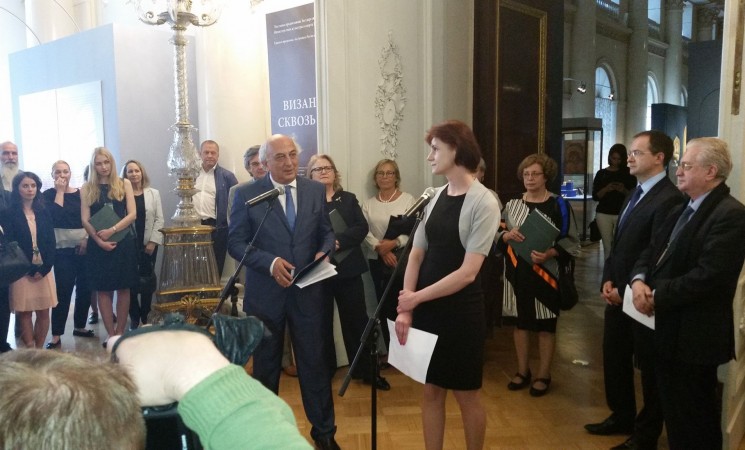 Χαιρετισμός Υφυπουργού Εξωτερικών, Γιάννη Αμανατίδη ως εκπροσώπου της Κυβέρνησης στα εγκαίνια της Έκθεσης Βυζαντινής Τέχνης «Το Βυζάντιο στο Πέρασμα των Αιώνων», στο Μουσείο Hermitage