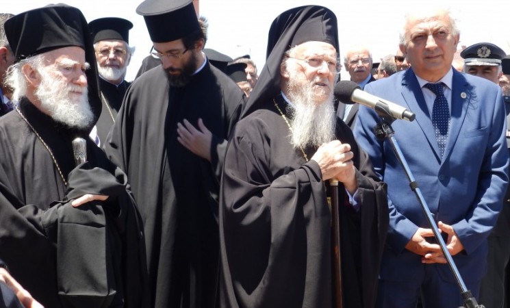 Δήλωση Υφυπουργού Εξωτερικών, κ. Γιάννη Αμανατίδη κατά την υποδοχή του  Οικουμενικού Πατριάρχη κ.κ. Βαρθολομαίου