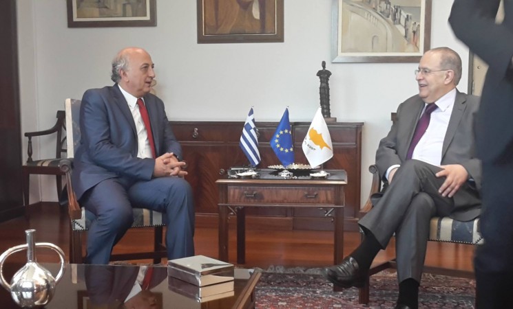 Επίσκεψη στον Υπουργό Εξωτερικών της Κυπριακής Δημοκρατίας, Ιωάννη Κασουλίδη