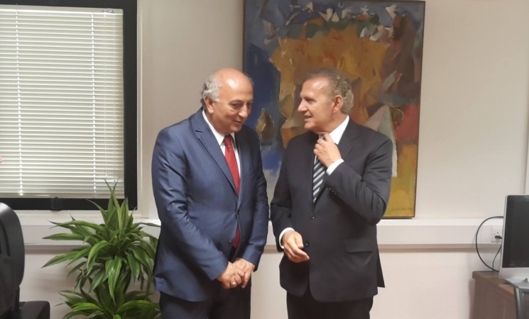 Συνάντηση με τον Επίτροπο Ανθρωπιστικών Θεμάτων της Κυπριακής Δημοκρατίας, κ. Φώτη Φωτίου