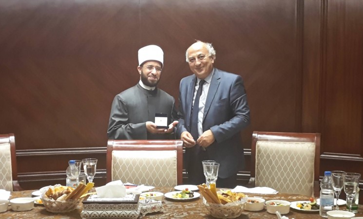 Συνάντηση με τον σύμβουλο του προέδρου της Αιγύπτου για θρησκευτικά θέματα κ. Sheikh Osama El-Azhary