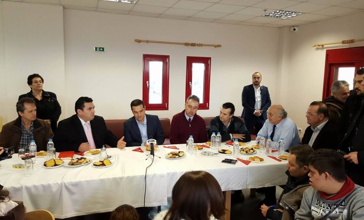 Με τον Πρωθυπουργό, Αλέξη Τσίπρα σήμερα στη Θεσσαλονίκη