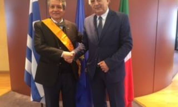 Γεύμα προς τιμήν του Μεξικανού Πρέσβη, κ. Ricardo Tarcisio Navarette-Montes de Oca