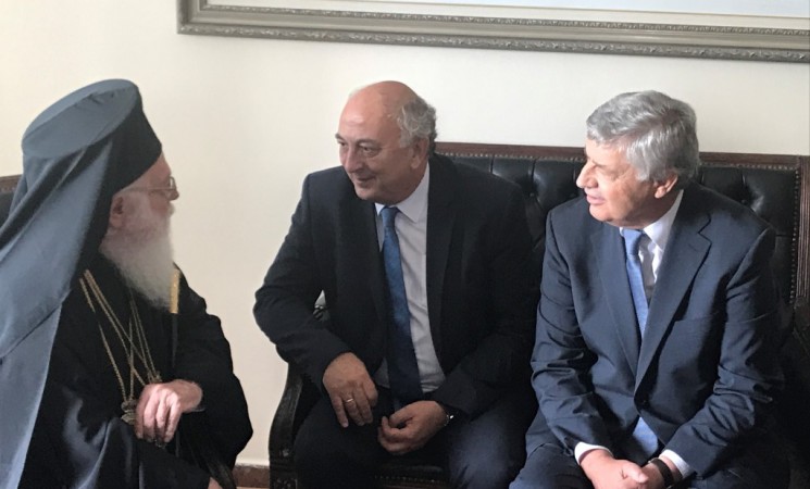 Αμανατίδης: Ο Αρχιεπίσκοπος Αναστάσιος παράδειγμα διαρκούς και ανιδιοτελούς προσφοράς και αλληλεγγύης προς το συνάνθρωπο.