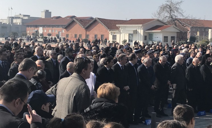Στην Εκδήλωση για την Εθνική Ημέρα Μνήμης των θυμάτων του Ολοκαυτώματος στην Θεσσαλονίκη