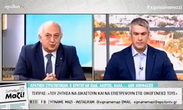 Ο Υφυπουργός Εξωτερικών Γιάννης Αμανατίδης στο Epsilon TV - 13 Ιουλίου 2018