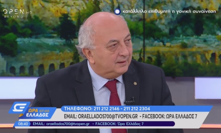 Ο Γιάννης Αμανατίδης στο OPEN TV - 23 Νοεμβρίου 2018