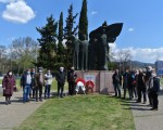 Στεφάνι στη μνήμη των θυμάτων του αντιφασιστικού αγώνα